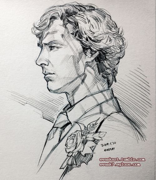 Бенедикт Камбербэтч портрет