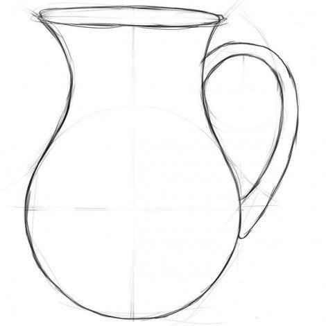 Эскиз вазы