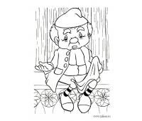 Рисунок к сказке Оле Лукойе