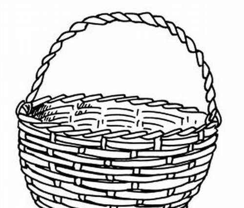 Корзинка плетеная