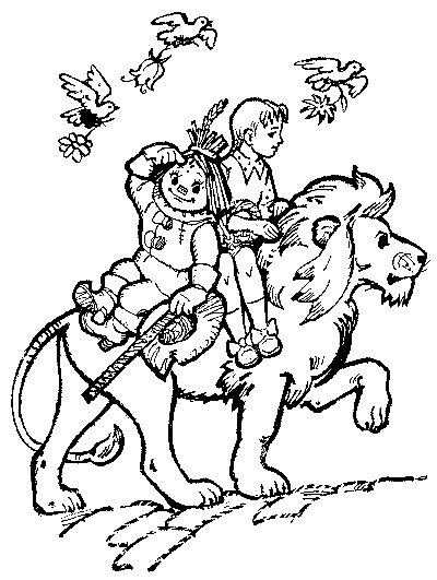 Рисунки к сказке волшебник изумрудного город изумрудный города