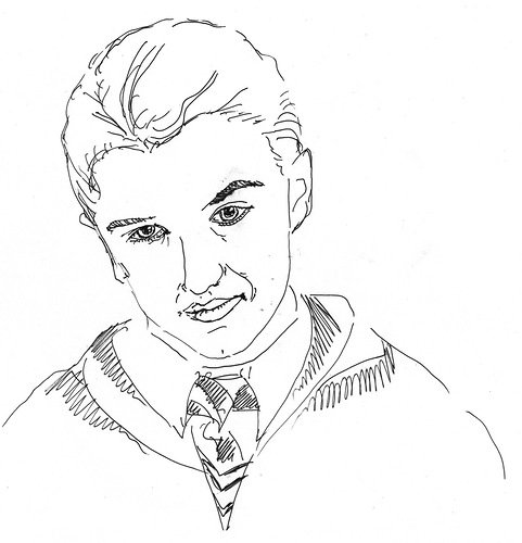 Портрет Драко Малфоя