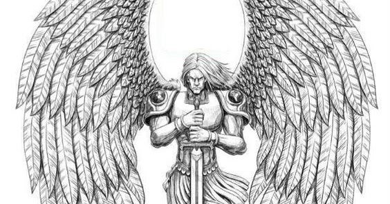 Ангел смерти Азраил тату