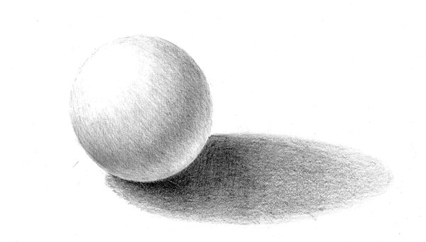 Шар карандашом