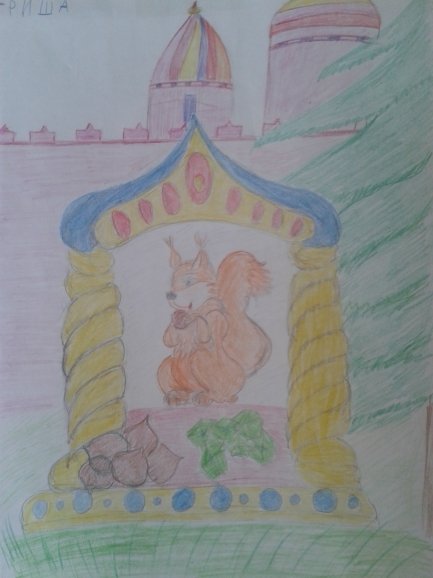 Ббедка из сказки о царе Салтане