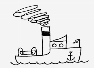 Корабль рисунок