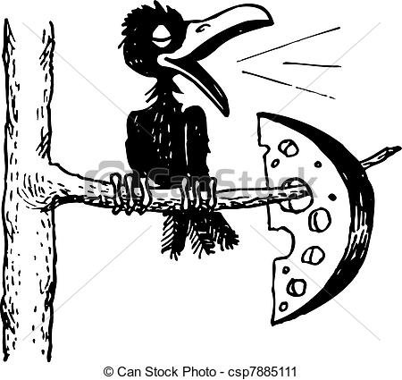 Вороненок рисунок