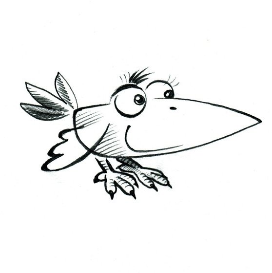 Рисунок к басне Крылова