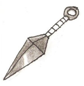 Кунай Какаши Наруто