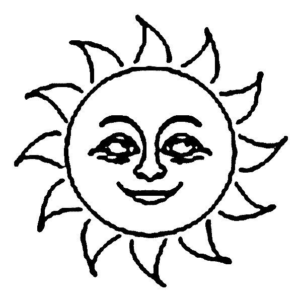 Солнышко рисунок карандашом (41 фото)