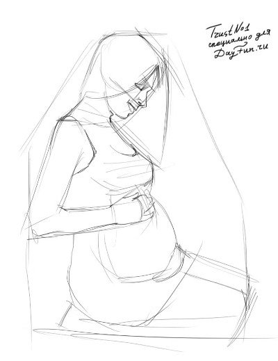 Беременность карандашом