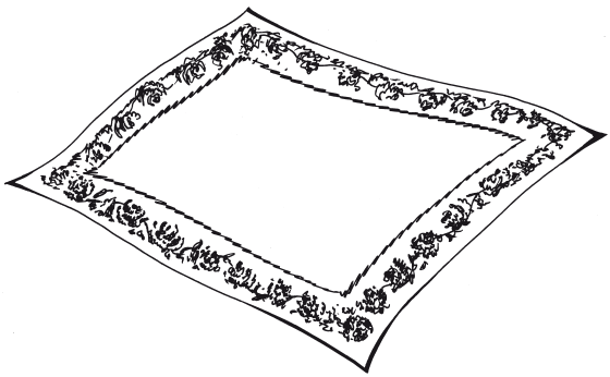 Платок раскраска