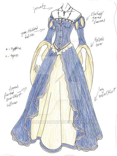 Эскиз костюма к спектаклю Ромео и Джульетта