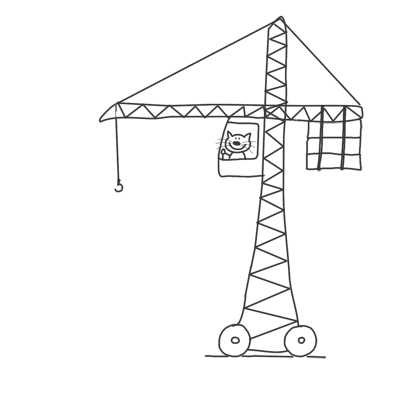 Рисование подъемный кран дошкольники