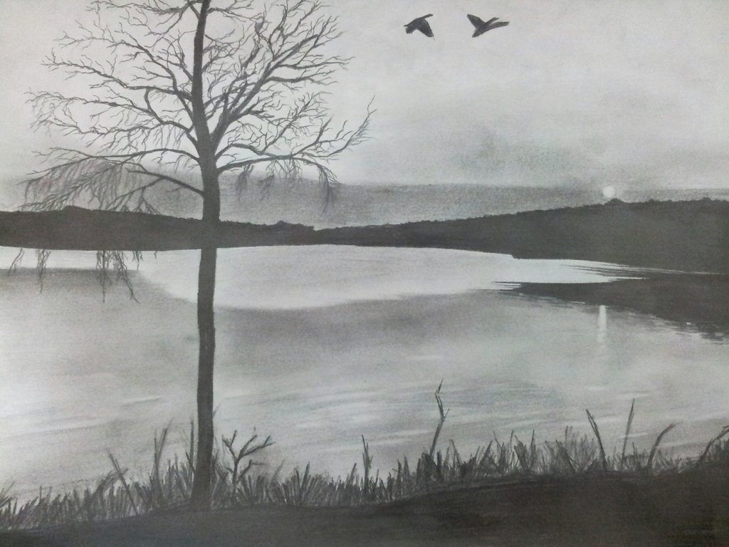 Рисунок черного озера. Озеро карандашом. Нарисовать озеро. Пейзаж карандашом озеро. Озеро скетч.
