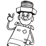 Самоделкин раскраска