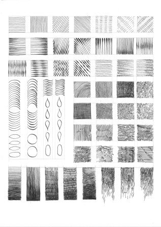 Штрихи для рисования