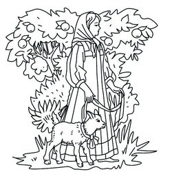 Иллюстрация к сказке сестрица Аленушка и братец Иванушка раскраска