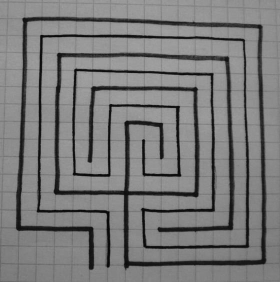 Начертить Лабиринт