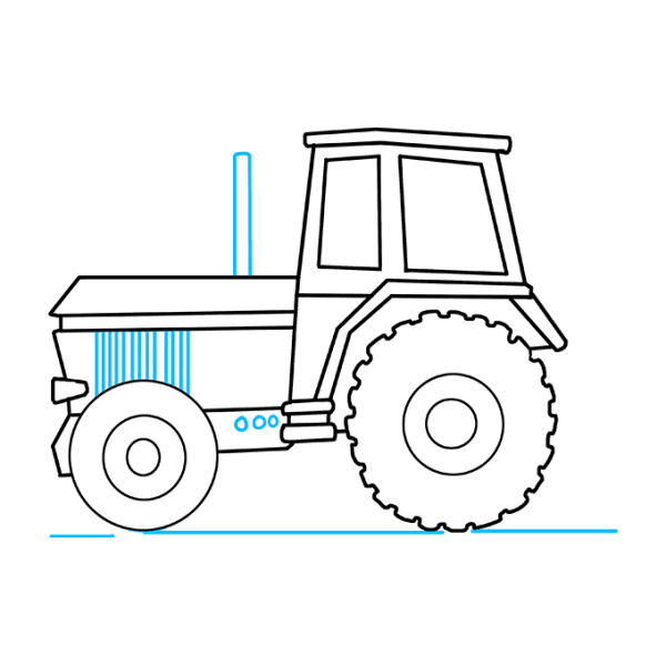 Раскраски трактор МТЗ 82