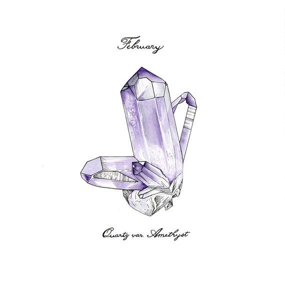 Аметист эскиз