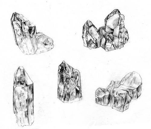 Кварц зарисовка