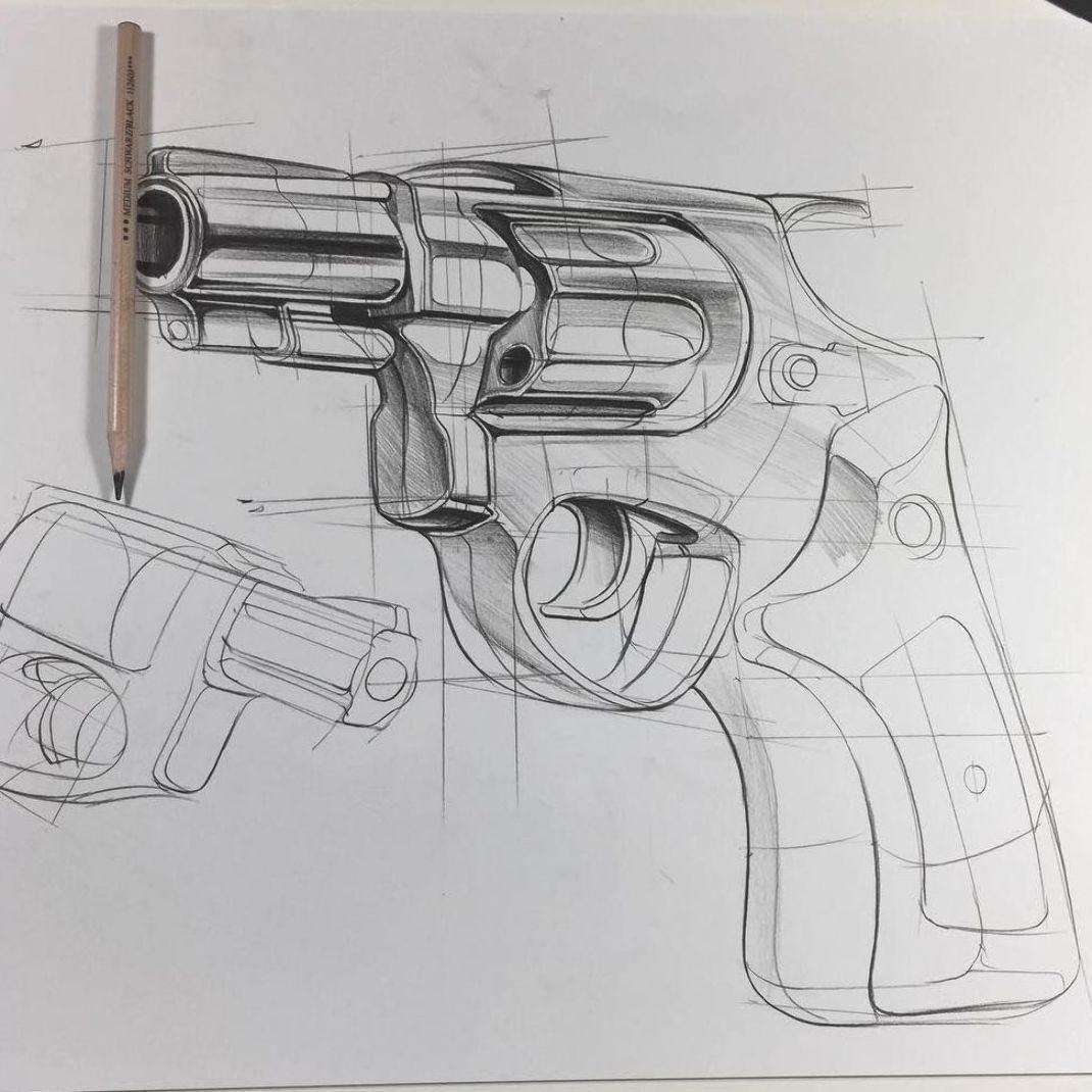 Рисовка оружия