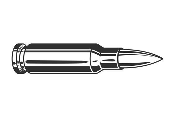 Пуля нарисованная