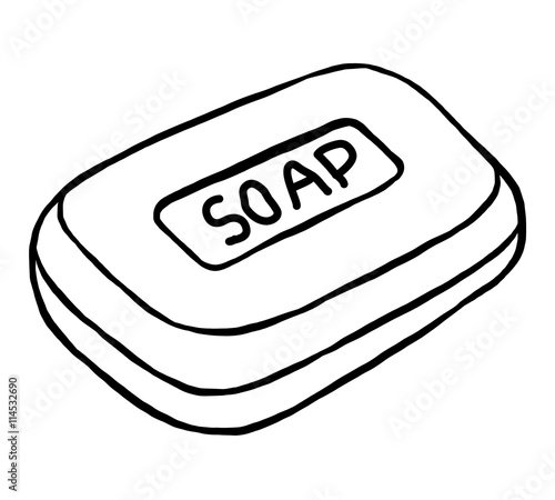 Предметы личной гигиены раскраска