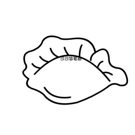 Пельмени нарисованные