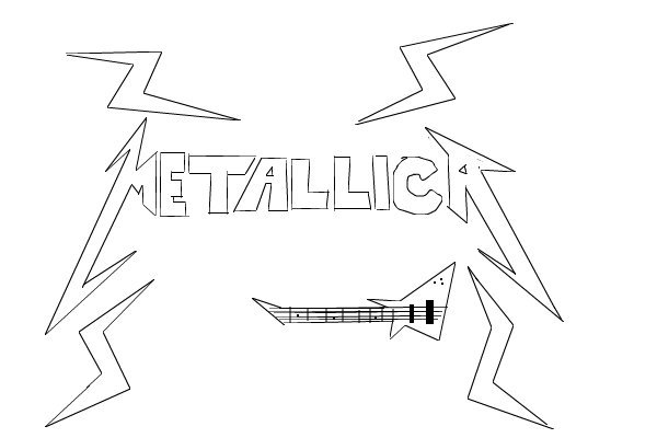 Металлика Раскрашенные