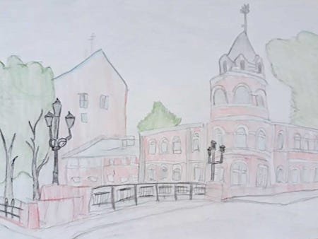 Зарисовки города Воронеж