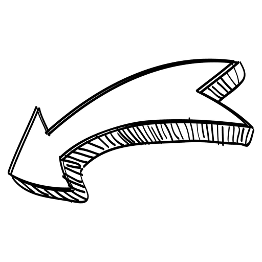 Стрелочка нарисованная