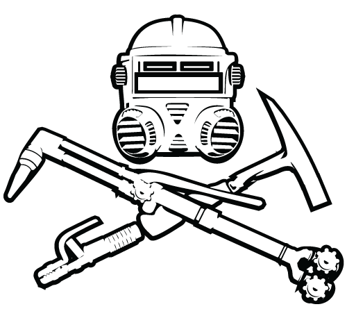 Сварщик раскраска