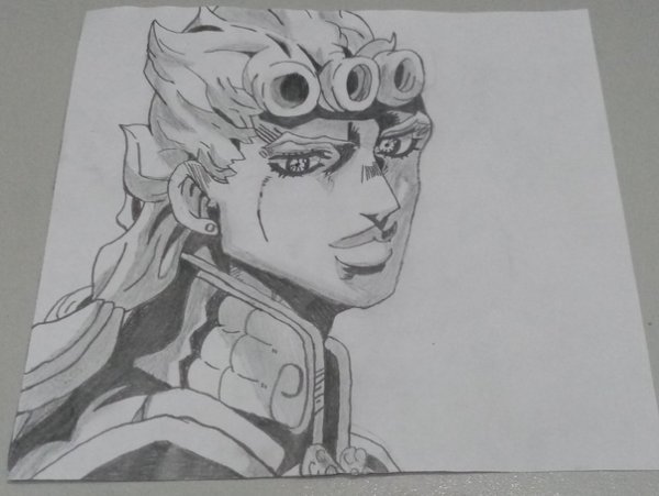 Джорно Джованна рисунок карандашом