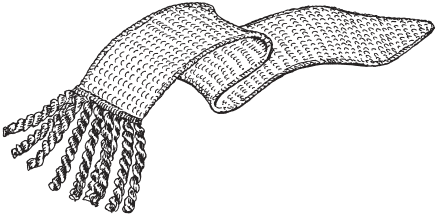 Шарф раскраска