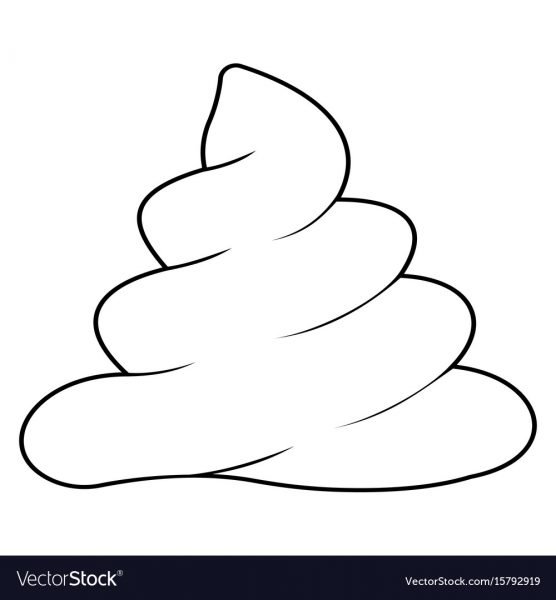 Раскраски какашки