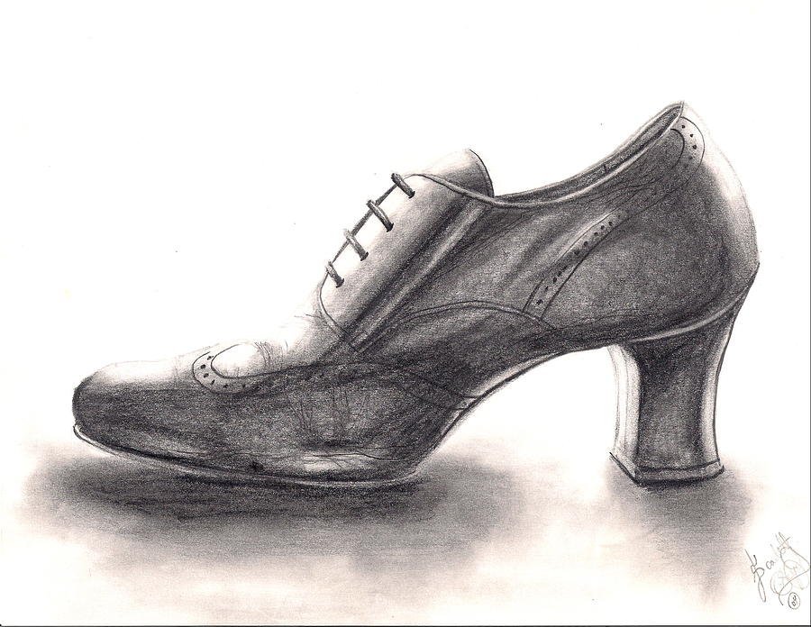 Рисовать туфли