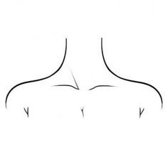 Нарисовать шею