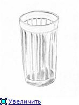 Граненый стакан с узором