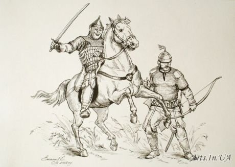 Эпизод из Куликовской битвы