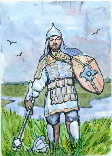 Дмитрий Донской рисунок