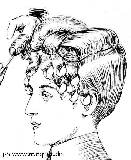 Мужские прически стиля Бидермайер 19 века