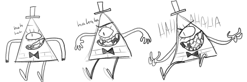 Раскраска Гравити Фолз Билл шифр