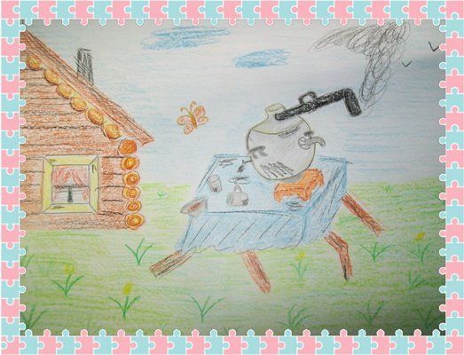 Федорино горе рисунок