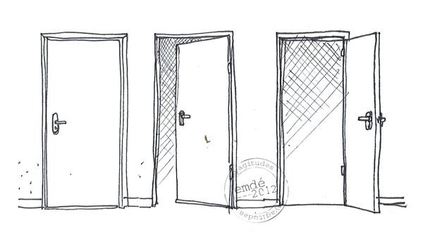 Открытая дверь