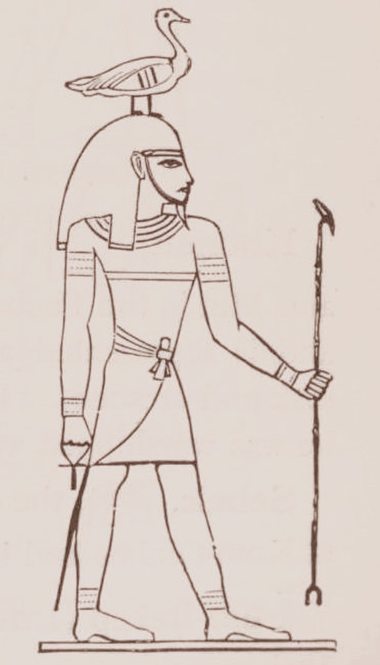 Шу Бог Египта рисунки
