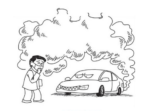 Раскраска на тему загрязнение воздуха