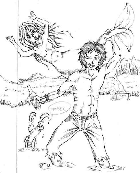 Сектор газа рисунок карандашом