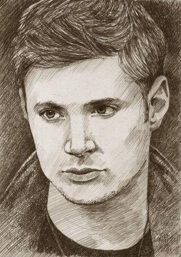 Дин Винчестер портрет